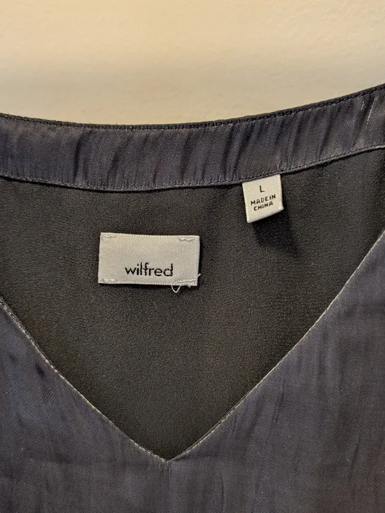 Wilfred Black Mini Dress - Picture 3 of 5